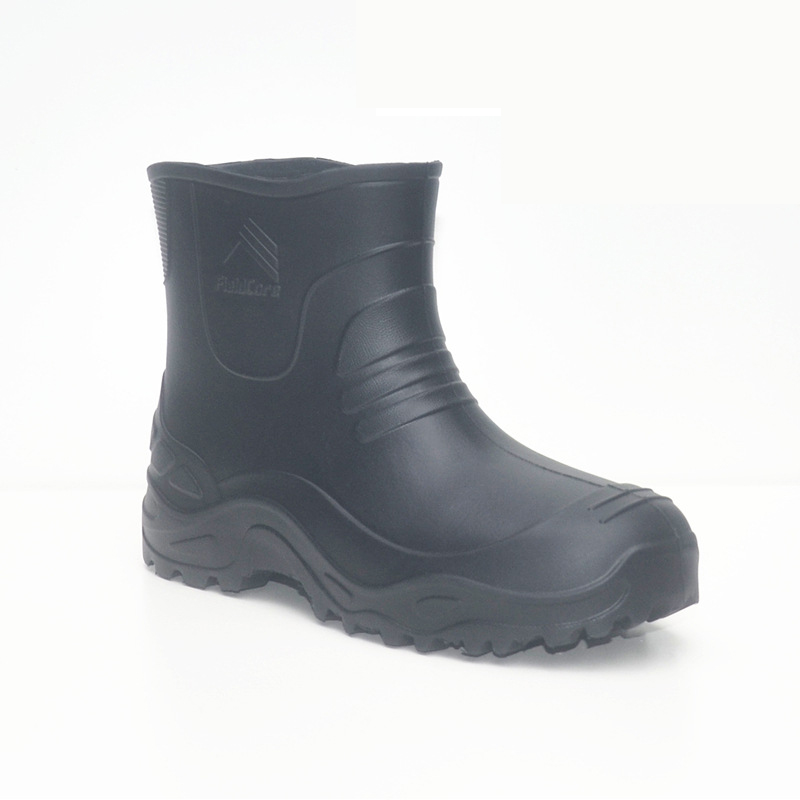 Fishing Waders - EVA Rain Boots Men Black Light