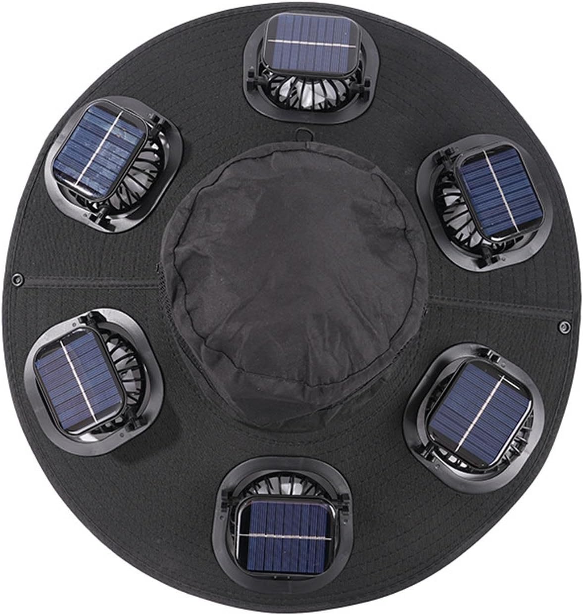 Hot 6 Fans Solar Fan Hat Breat - огляд і ціна Fishing Hat