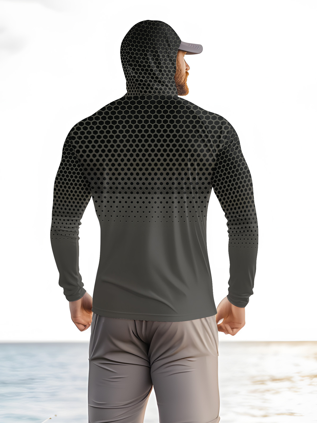 Men Summer UPF50+ Fishing Hood - огляд і ціна Fishing Hoodie