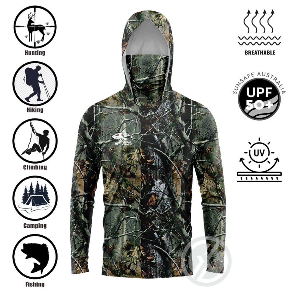 Mens Outdoor Long Sleeve Fishi - огляд і ціна Fishing Hoodie